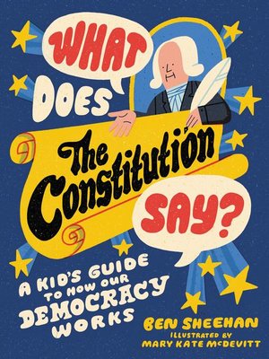 cover image of What Does the Constitution Say?